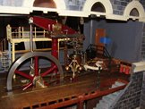 Image of the pumping engine on the Wags Wharf layout